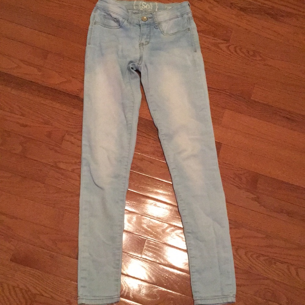 light wash jeggings
